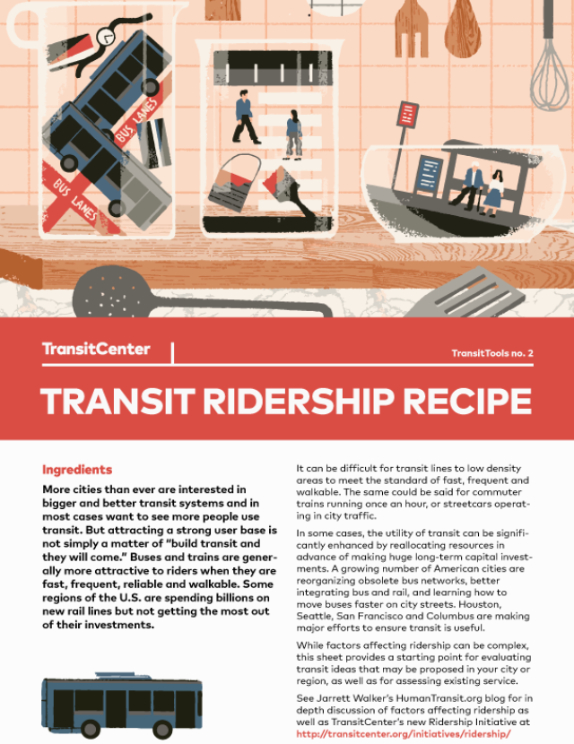 Image for: Ridership Recipe