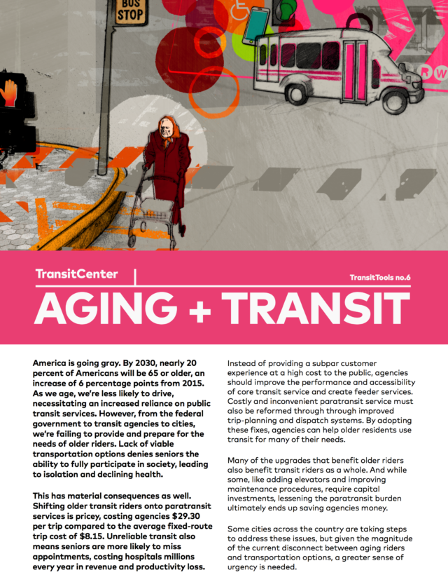 Image for: Aging + Transit