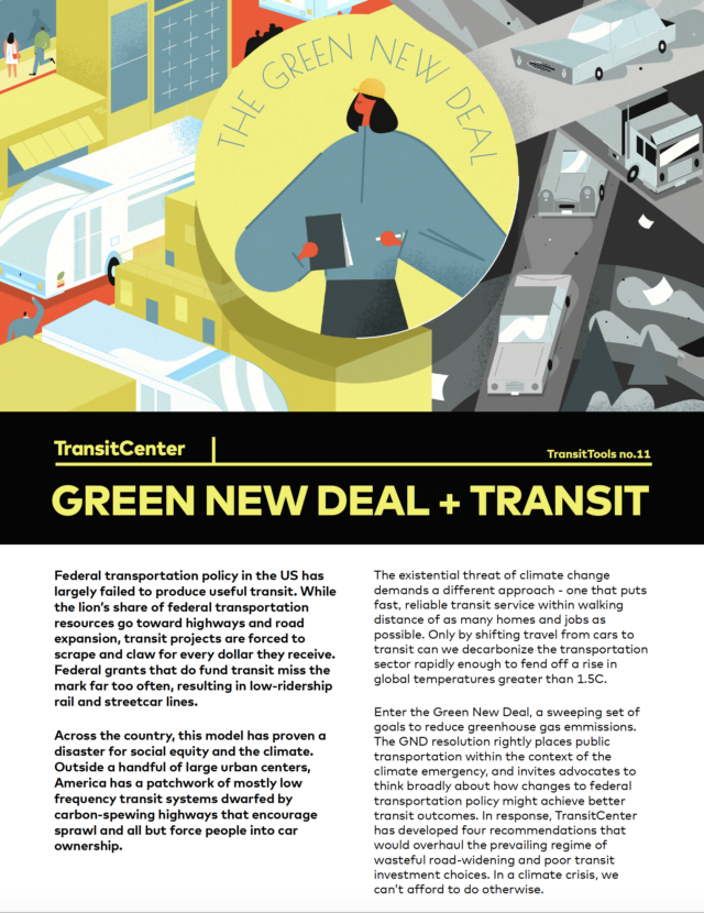 Image for: Green New Deal + Transit