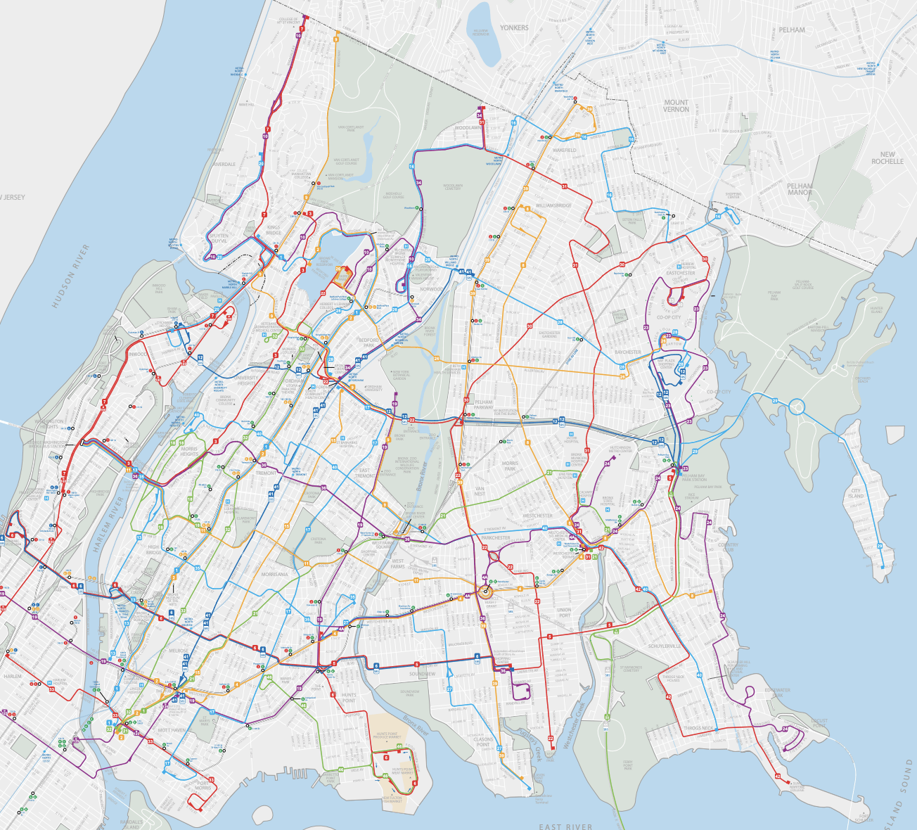 Nyc Bus Map Bronx Is The Bronx Bus Network Redesign Ambitious Enough? - Transitcenter