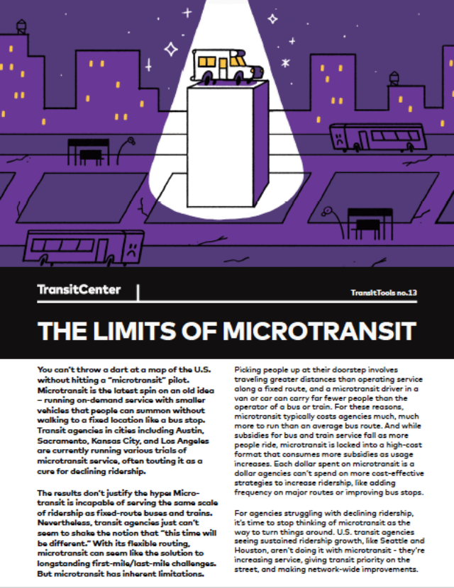 Image for: The Limits of Microtransit