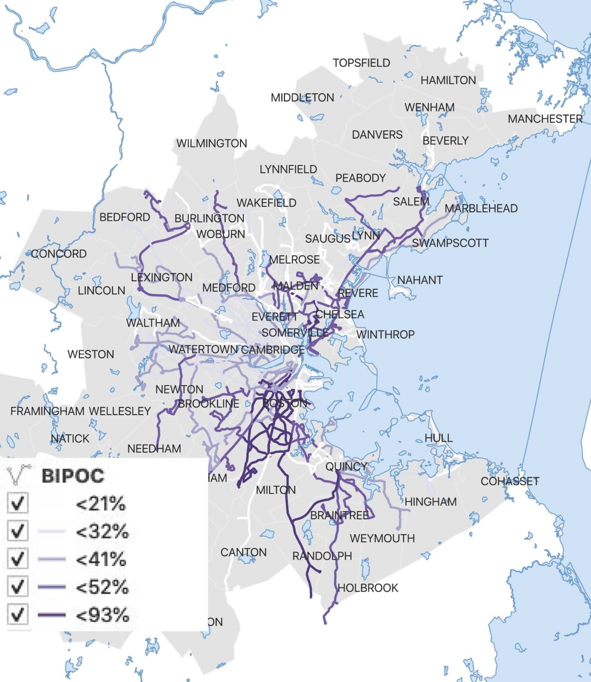 Mapping Route-By-Route Who's Riding Transit During the Pandemic ...