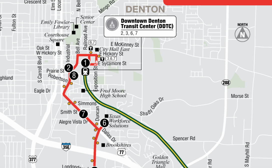 No Go Zone: Behind the Plan to Shrink the Bus System in Denton