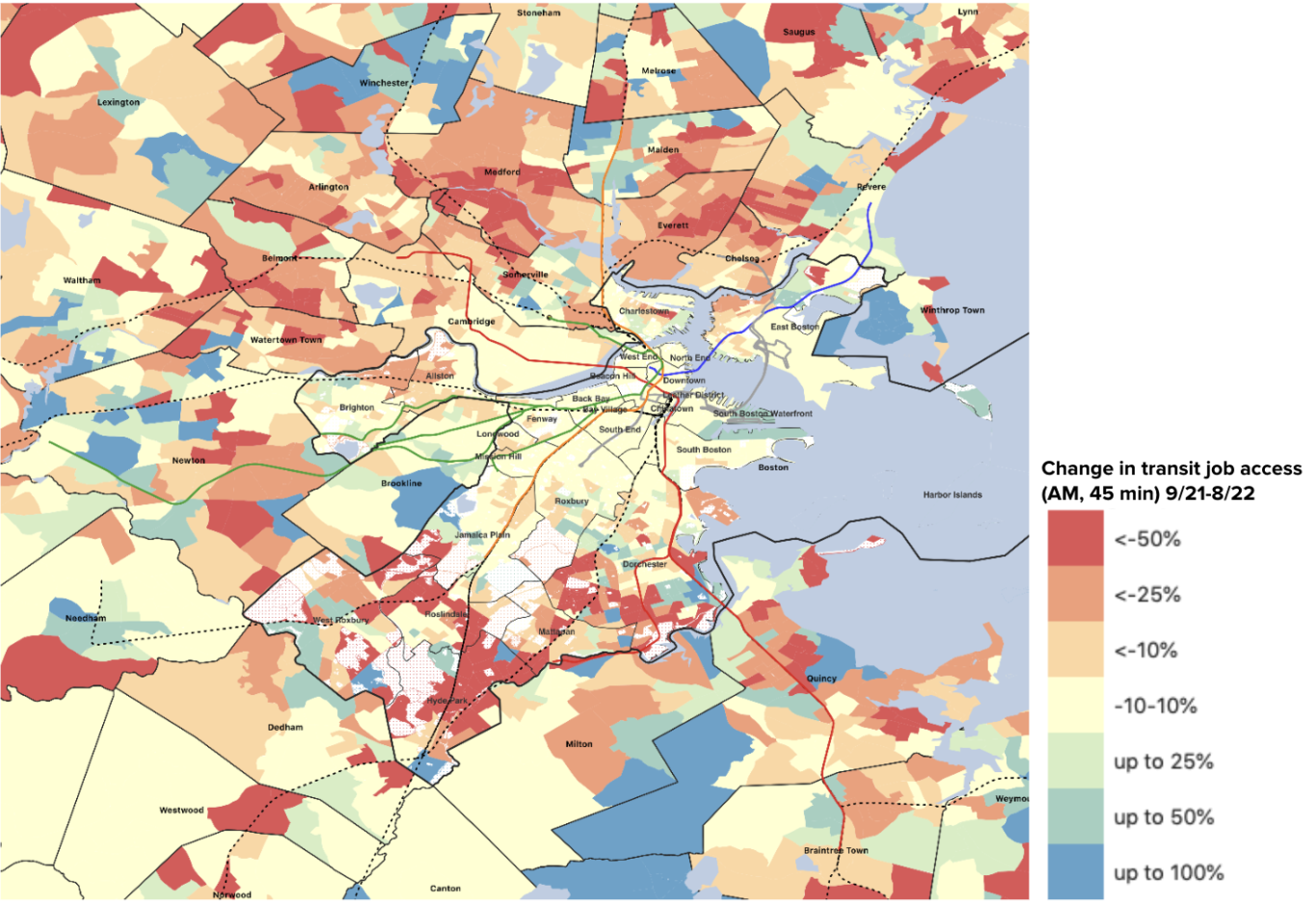 What Does Our Equity Dashboard Reveal about Transit Access in Boston ...